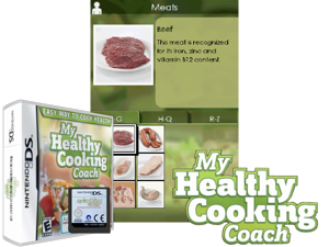 Game Thumbnail - My Healthy Cooking Coach - Easy Way to Cook Healthy (USA) (NDSi Enhanced)
